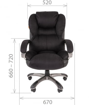 Кресло руководителя CHAIRMAN 434 Черный_3
