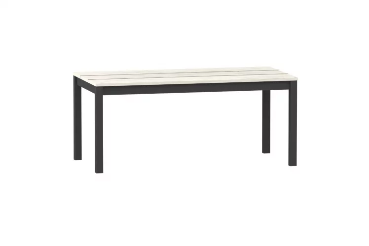 Стол Техно ЛД.678.040.000 Дуб Крафт белый/Чёрный_0