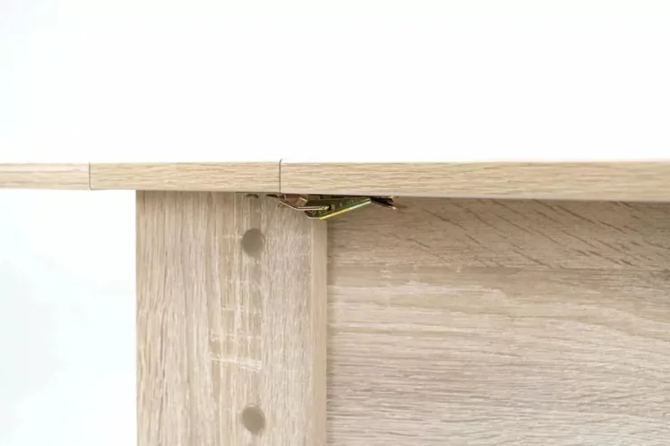 Стол-книжка раздвижной Оригами Ясень Шимо светлый_11