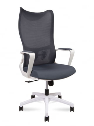 Кресло офисное WAVE AM3-H(WHITE) Серый_0