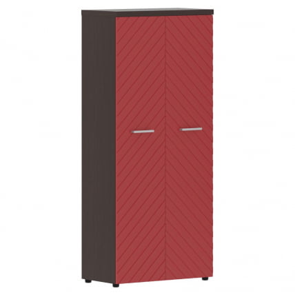 Шкаф с глухими дверьми и топом Torr LUX TLHC 85.1 Венге Магия Красный_0