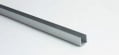 Планка для пристенной панели торцевая 6 мм, 600 мм  Серый, 33041 _375281