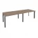 Стол переговорный (2 столешницы) ONIX O.MP-PRG-2.3 Дуб Аризона/Антрацит_241126