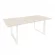 Стол переговорный на О-образном м/к ONIX O.MO-PRG-19 Денвер Светлый/Белый_237011