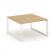 Стайл Проджект Рабочая станция двухсторонняя SN-59O.DRS-024 Тиквуд Светлый/Металл Белый/Белый Заглуш _3813376