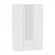 Шкаф распашный R-198х135х45-2-PO-M(Белый)_353484