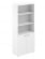 Шкаф высокий полуоткрытый Sigma SG.851.WH.WH Белый_750109