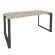 Стол рабочий на О-образном м/к ONIX O.MO-SP-4.7 Дуб Аттик/Антрацит_241523