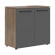 Шкаф с глухими малыми дверьми MORRIS TREND MLC 85.1 Антрацит Кария Пальмира_278999