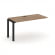 Стайл Проджект Проходной наб. элем. SN-59P.ONRS-013 Дуб Табак/Металл Черный/Черный Заглушка 1380*700 _3857418