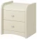 Тумба прикроватная с 2-мя ящиками №3 Белая_200406