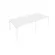 Переговорный стол (2 столешницы) Metal System Б.ПРГ-2.3 Белый_243401