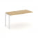 Стайл Проджект Проходной наб. элем. SN-59P.ONRS-002 Тиквуд Светлый/Металл Белый/Белый Заглушка 1180* _3809086