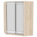 Шкаф-купе YA-198х1400-568-2(ДСС-Белый-D2D2)_344157