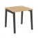 Оникс Вуд Стол письменный OW.SP-0.8 Тиквуд Светлый/Дуб Темный/Металл Антрацит 780*800*750 _4463945