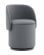 Пуф-трансформер Таунсвилл вращающийся с ящиком велюр серый_3632134