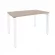 Стол рабочий на П-образном м/к ONIX O.MP-SP-2.7 Дуб Аттик/Белый_239933