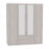 Шкаф распашный R-198х180х60-2-PO-M(ЯШС)_353599