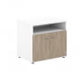 Тумба сервисная с нишей Sigma SG.631.WH.OD Белый Дуб темный_464895