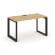 Стайл Проджект Стол письменный SN-59O.SP-024 Тиквуд Светлый/Металл Черный/Черный Заглушка 1580*800*7 _3864476