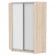 Шкаф-купе YA-230х1400-718-5(ДСС-Белый-D6D5)_346647