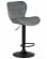 Стул барный DOBRIN BARNY BLACK (серый велюр (MJ9-75))_370708