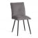 Стул обеденный Sweet LT, велюр, серый/черный, 29, 41х55х88 см_2692803