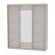 Шкаф-купе B-230х200х60-1(ЯШС-D7D8D7)_356148