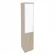 Шкаф высокий узкий левый ONIX O.SU-1.2R(L) white Дуб Аттик_243121