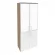 Шкаф высокий широкий ONIX O.ST-1.2R white Дуб Аризона/Белый_242778