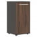 Шкаф колонка с глухой малой дверью EDIS ELCS 42.1 Дуб Денвер темный Белый Мокко_3653908