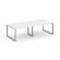 Стайл Проджект Стол переговорный SN-59O.SPRG-043.3 Белый/Металл Серый 2760*1180*750 _3809260