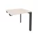 Стол-приставка на П-образном м/к к опорным элементам ONIX O.MP-SPR-0.7 Денвер Светлый/Антрацит_240871