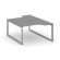 Стайл Проджект Рабочая станция эргономичная SN-59O.DRPA-002 Серый Пепел/Металл Серый/Заглушка Пласти _3878160