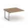 Стайл Проджект Проходной наб. элем. SN-59O.DNRS-004 Дуб Табак/Металл Серый/Серебро Заглушка 1580*123 _3856791