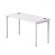Стол прямой на металлокаркасе, опоры 90 гр Everprof EVO 254S007 Белый_2485126