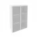 Шкаф средний широкий ONIX O.ST-2.4R Белый Бриллиант_243035
