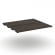 Двойной стол-приставка к двум опорным тумбам/шкафам CONCEPT CN.DSPR-008 Дуб Мали Черный_931750