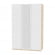 Шкаф распашный R-198х135х60-1-TR-M(ДСС-Белый)_351771
