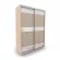 Шкаф-купе 2-х дверный Акцент-Лайн КС 1400х600  Дуб молочный_148464