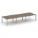 Стайл Проджект Рабочая станция двухсторонняя SN-59P.DRS-072 Вяз Благородный/Металл Серый/Серебро Заг _3810742