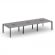 Стайл Проджект Рабочая станция двухсторонняя SN-59P.DRS-063 Серый Пепел/Металл Черный/Заглушка Пласт _3820216