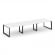 Стайл Проджект Стол переговорный SN-59O.SPRG-052.3 Белый/Металл Черный 3540*1180*750 _3856147