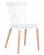 Стул обеденный DOBRIN THEO ножки светлый бук Белый W-02_229433