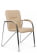 Стул Самба с мягкими подлокотниками SMB-01H Хром гальв. Бежевый_3636155