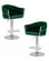 Стул барный DOBRIN MARCEL (зеленый велюр (MJ9-88)) 2 шт_3636673