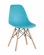 Стул Eames DSW 4 шт. Бирюзовый_179326