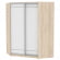 Шкаф-купе YA-198х1400-718-3(ДСС-Белый-D1D1)_344720