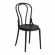 Стул THONET (mod. PL62) / 1 шт. в упаковке пластик, 42 x 52 x 89 см, Black (черный) 05_745888