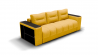 Диван Барон - 1 (ЗР) Цвет фасада: Желтый; Тип: Прямой; Материал фасада: Металл/Велюр_799138